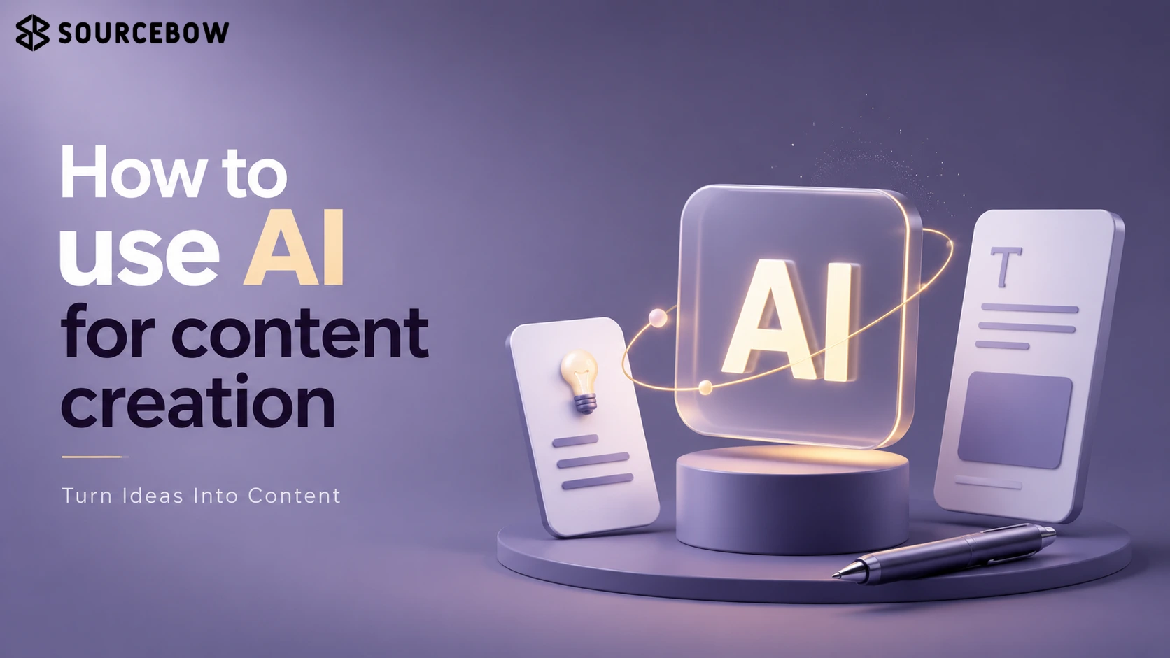 AI content creation workflow